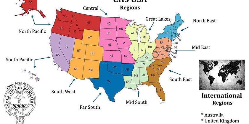 CHS USA Regional Map