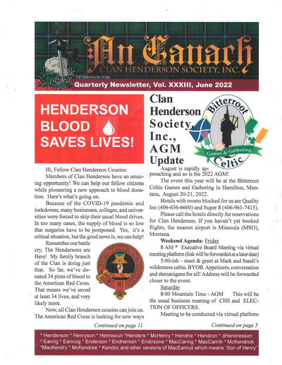 An Canach Q2 (Apr-Jun) - May Issue 2022